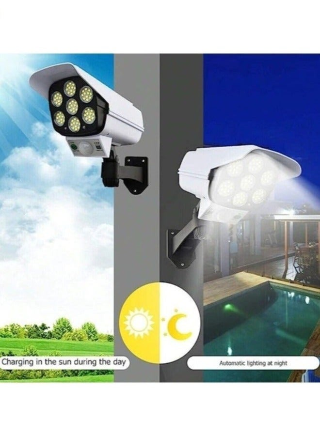 مصباح ليد خارجي يعمل بالطاقة الشمسية - Image 4